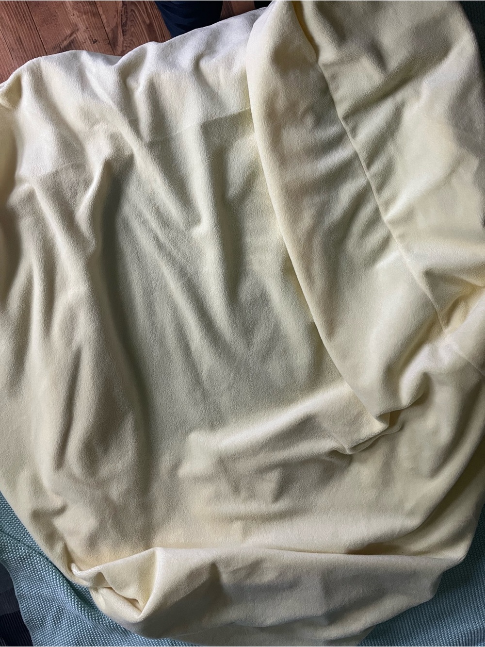 Soft Pale Yellow Crib Sheet